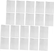 HOODANCOS High Transparency Book Cover Sleeves 20 Pack Waterproof Plastic Protectors for Textbooks Notebooks Books