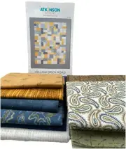 Millie P's Quilting Atkinson's Yellow Brick Road Quilt Kit NEW