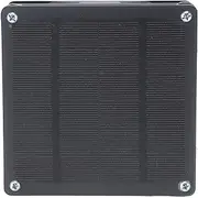 Monocrystalline Solar Panel Fan Silent Vent Exhaust Greenhouse Air Circulation