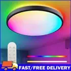 Smart Ceiling Light RGB Lamp Fixture with Remote&App Control for Kids Room Party