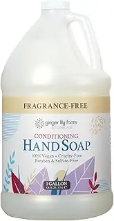 [Ginger Lily Farms] Botanicals All-purpose fragrance-free hand soap gallon, 128 Ounce