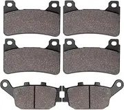 Sollon Front and Rear Brake Pads for Honda CBR600RR CBR600 RR 2003-2006 / CBR1000RR CBR 1000 RR CBR 1000RR Fireblade 2004 2005