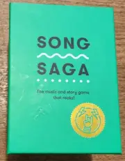 Song Saga - The Music and Memory Game that Rocks - Music Game/Conversation Cards