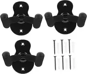 ibasenice Space-Saving Guitar Wall Hanger Iron Sponge Material Guitar Stand Holder for Violin Ukulele Erhu Easy Install Package Includes Screws