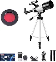 Kids Astronomical Telescope Children EducationalMonocular Compact Beginners Refractor Aluminum Alloy Spotting Scope Xmas Gift Home