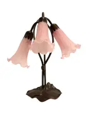 [G&G Bros] Triple Lily Lamp Pink