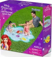 Disney Princess Ariel The Little Mermaid Splash Pad Pool Sprinkler Mat 64in×57in