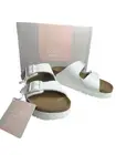 Papillio By Birkenstock Arizona PAP Flex Platform Sandals Womens Size 11 White