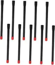 HEALEEP 10pcs Car Tire Valve Extenders 150mm Black Flexible Tire Air Pump Extension Rod for Rv Stroller Bicycles Motorcycles