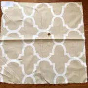 WINDSOR SMITH Riad in Dune 24 1/2 x 25" Linen Fabric Sample