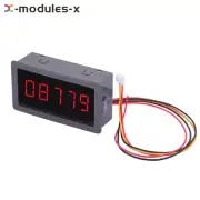 DC3-15V 5-Bit LED Tube Brushless Motor Tachometer Digital Frequency Speed Meter