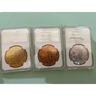 Pccb coin display 比特幣 BTC Bitcoin 阿茲特克 瑪雅 玩具收藏紀念幣