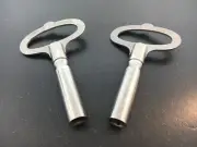 French Style Clock Key Swiss Size #15 0r 6 mm.