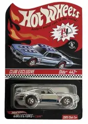 Hot Wheels RLC Club Exclusive 2005 Club Car Chrome Olds 442,Die Cast,(B240)