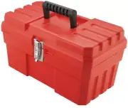 09514 ProBox Plastic Toolbox with Removable Tray for Tools, Hobby or Craft