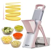 Safe Mandoline Slicer for Kitchen, Multifunctional Chopper Vegetable Cutter, ...