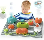 Circuit Kits for Kids - Electronics Exploration Kit Over 64 Projects, Physics Science Kits for Kids with Full Project Manual, Circuits Block Board STEM Educational Toy for Boys Girls Toddlers 3+