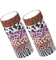 12 Rolls tape decoration of Craft Diy Washi Tape Animal Prints Pattern Washi