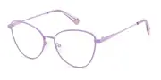 Polaroid PLD D464 789 Men's Glasses Purple Size 55 - Private Health Rebate - Blue Light Block Available