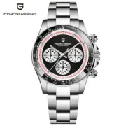 Pagani Design Mens Chronograph VK63 Quartz Wrist Watch 100m Waterproof PD-1676