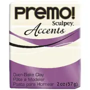 Sculpey Premo Modelling Clay White Translucent 57g