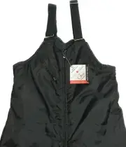 Spartan Men Black Insulated Ski Snowsuit Bib 1 pc Medium