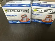 BLACK+DECKER Dustbuster Advanced Replacement Filter 2 Pack HHVKF10 Brand New