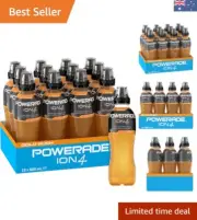Gold Rush Sports Drink Multipack Sipper Cap Bottles 12 x 600mL