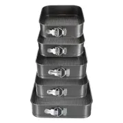 8/9/9.5/10/11 Inch Springform Pan Nonstick Cake Pan with Removable Bottom, Black