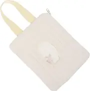 ASAKKURA Portable Wet Tissue Dispenser with Cute Bunny Design Reusable Wipe Pouch Container for Travel Compact Wet Wipe Holder and Lightweight for Diaper Changes