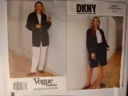 Vogue 2651 Sewing Pattern sz 6-8-10 Donna Karan DKNY Womens Jacket Shorts Pants