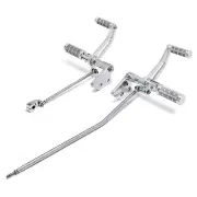 Polishing Forward Controls Pegs for Harley Dyna Super Glide FXD FXDC 2000-2017