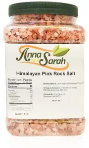 Himalayan Pink Rock Salt In Jar, 5 Lbs