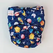 Monarch Reusable Pocket Cloth Nappy, Blast Off