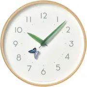 Lemnos Perch Clock SUR18-16 AGEHA Swallowtail Wall Hanging φ10in x 1.9in NEW