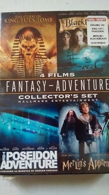 *Blackbeard Poseidon Adventure Merlin's Apprentice Curse King Tut Tomb DVD pack