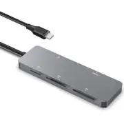 5 in 1 Smart Card Reader USB 3.0 / Type-C Card Reader Cfast CF XD SD TF Compact