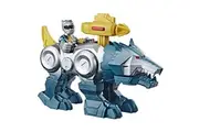 Playskool Heroes Power Rangers Silver Ranger Wolf Zord 2 Pack