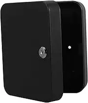 NAMOARLY Adjustable Key Cabinet Lock Box Secure Key Organizer for House Office Car Wall Mounted Rack with Lockable Design Sturdy Construction for Safe Storage
