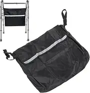 wheelchair storage bag: Portable Wheelchair Bag for Back Hanging, Large Capacity Oxford Cloth Wheelchair Pouch for Wheelchair Walker, Wheel Chair Accessories