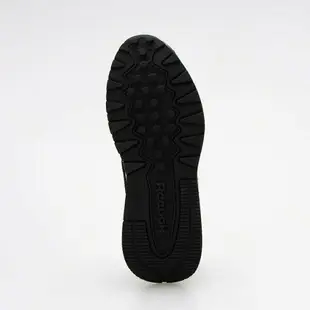 Reebok CL Leather Hexalite [100032780] 男 休閒鞋 運動 反光 蜂巢 緩震 黑