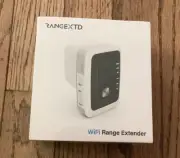 RangeXTD WiFi Range Extender Signal Booster Speeds Up To 300mbps New In Box