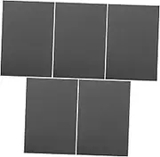 5 Pack of Adhesive Backed Soft Sheets Rectangle Magnets for DIY Fridge Decor