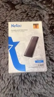 Netac 1TB Portable SSD USB 3.2 Gen 2 10 Gbps Type-C External Solid State Drive