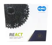 KMC REACT Cassette - 9-Speed, 11-32t, HG Driver Compatible, Black