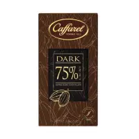 在飛比找蝦皮購物優惠-義大利Caffarel 75%黑巧克力片 80 g