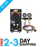 User-Friendly Manifold Gauge Set for AC Charging & Diagnostics - 0-800 PSI