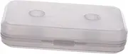 Zerodeko Box Fishing Line Storage Box Plastic Tackle Box Organizer for Fishing Winding Accessories Compact Design Spacious Storage Light Tangle Management