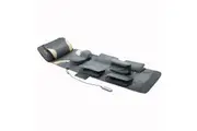 HOMASA Full Body Massage Mat Heated Shiatsu Neck Massager Shoulder Back Lumbar Traction Hip Leg Relax Stretch Airbags Vibration Motors