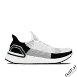 ADIDAS ULTRA BOOST 19 白 男鞋 低筒 輕量 編織 專業 運動鞋 慢跑鞋 B37707